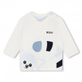 T-shirt imprimé panda roux BOSS pour GARCON