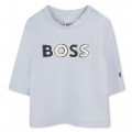 T-shirt with logo print BOSS for BOY