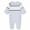 Striped cotton playsuit BOSS for BOY