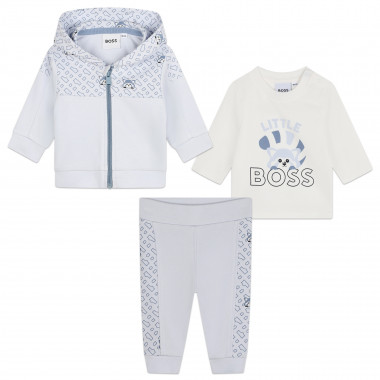 Ensemble jogging panda roux BOSS pour GARCON