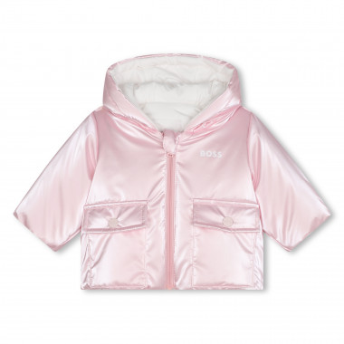 Reversible hooded jacket BOSS for GIRL