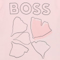 Petal print T-shirt BOSS for GIRL