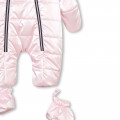 Pearly snowsuit BOSS for GIRL