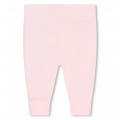 Plain leggings with logo BOSS for GIRL