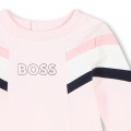 Robe évasée en molleton BOSS pour FILLE