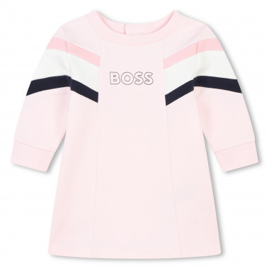 Ausgestelltes Kleid aus Fleece BOSS Für MÄDCHEN