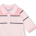 Robe polo taille basse BOSS pour FILLE