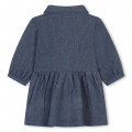 Buttoned polo neck dress BOSS for GIRL