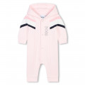 Fleece playsuit BOSS for GIRL