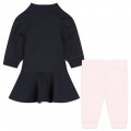 Ensemble robe et legging BOSS pour FILLE