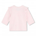 Salopette et T-shirt en coton BOSS pour FILLE