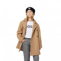 Manteau doublé laine mélangée BOSS pour FILLE