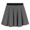 Two-tone jacquard skirt BOSS for GIRL