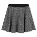 Two-tone jacquard skirt BOSS for GIRL