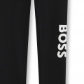 Leggings con serigrafiado BOSS para NIÑA