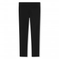 Legging met logo BOSS Voor