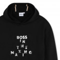 Hooded sweatshirt dress BOSS for GIRL