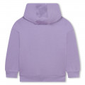 Hooded fleece sweatshirt BOSS for GIRL