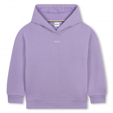 Hooded fleece sweatshirt BOSS for GIRL