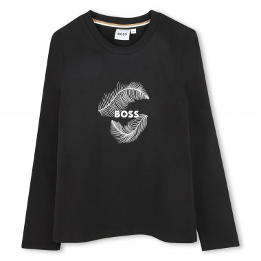 T-shirt in misto cotone BOSS Per BAMBINA