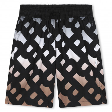 Monogrammed swim shorts BOSS for BOY