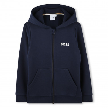 HOODED CARDIGAN BOSS for BOY