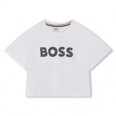 Camiseta de manga corta BOSS para NIÑA