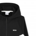 Sudadera cremallera y capucha BOSS para NIÑO