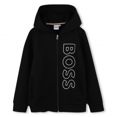 CARDIGAN CON CAPPUCCIO BOSS Per RAGAZZO