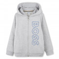 CARDIGAN A CAPUCHE BOSS pour GARCON