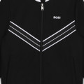 Zip-up jogging cardigan BOSS for BOY