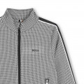 Printed zip-up cardigan BOSS for BOY