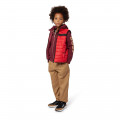 Hooded piqué cardigan BOSS for BOY