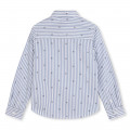 Camicia maniche lunghe cotone BOSS Per RAGAZZO