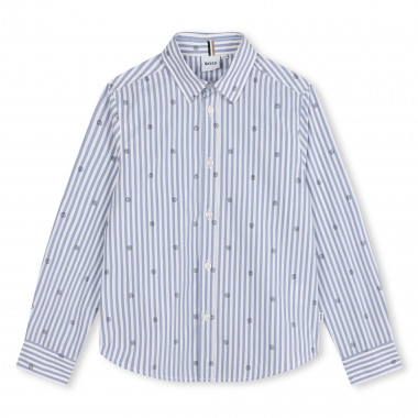 Long-sleeved cotton shirt BOSS for BOY