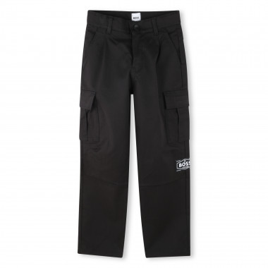 Pantalon cargo à pinces BOSS pour GARCON