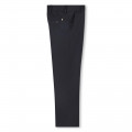 Plain suit trousers BOSS for BOY