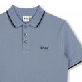 Short-sleeved polo shirt BOSS for BOY
