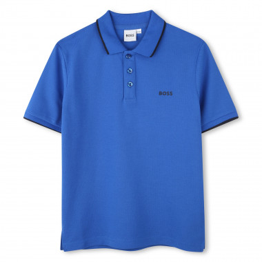 Short-sleeved polo shirt BOSS for BOY