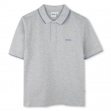 Short-sleeved polo shirt BOSS for BOY