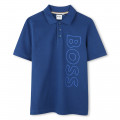 Short-sleeved polo BOSS for BOY