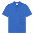 Short-sleeved polo BOSS for BOY