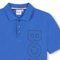 Short-sleeved polo BOSS for BOY