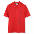 Short-sleeved polo BOSS for BOY