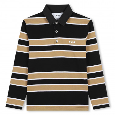 Long-sleeved polo BOSS for BOY