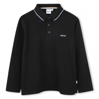 Long-sleeved polo BOSS for BOY