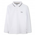 Long-sleeved polo BOSS for BOY