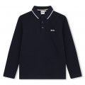 Long-sleeved polo BOSS for BOY