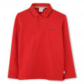 Long-sleeved polo BOSS for BOY