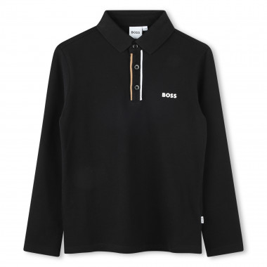 Polo de manga larga BOSS para NIÑO